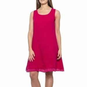allegra masetti linen dress